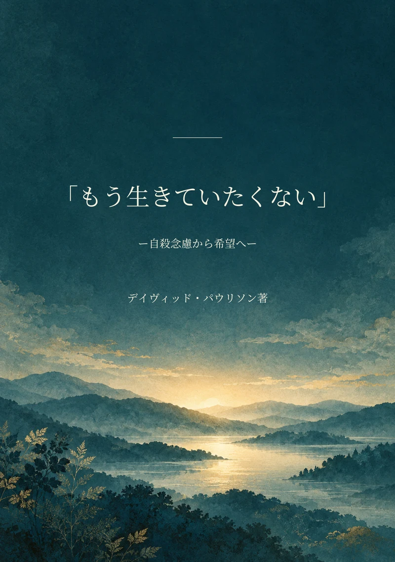 「もう生きていたくない」日本語版の表紙